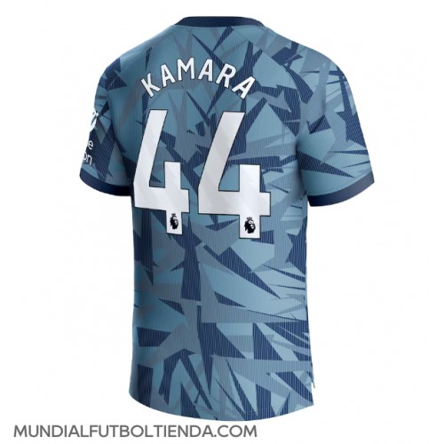 Camiseta Aston Villa Boubacar Kamara #44 Tercera Equipación Replica 2023-24 mangas cortas